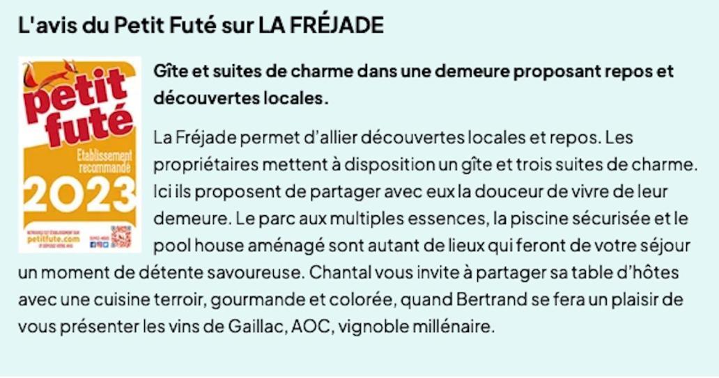La Frejade Bed and Breakfast Lisle-sur-Tarn Buitenkant foto